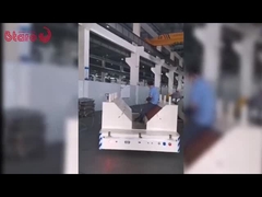 واگن حمل و نقل بدون مسیر ISO9001 20 تن با 4 چرخ و صرفه جویی در کار و زمان