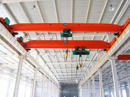 20m/min سرعت سفر ترولری جرثقیل بلند یک گره با ظرفیت 1-20t و ارتفاع بلند 6-30m