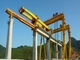 جرثقیل پرتاب تیر 1000 تی راه آهن سریع برای ساخت پل