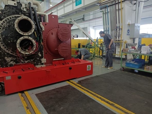 دستگیره بزرگ مکانیکی 25T Free Turn Trackless Transfer Cart برای ماشین های متحرک
